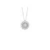 Collana Oro Bianco Diamanti Bliss Collezione Girasole