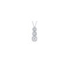 Collana Oro Bianco Diamanti Bliss Collezione Rugiada
