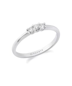 Trilogy Oro Bianco Diamanti Comete Gioielli Collezione Classic