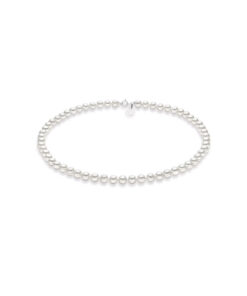 Bracciale Oro Bianco Perle Comete Gioielli Collezione Classic