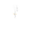 Croce Oro Bianco Giallo Diamanti Comete Gioielli Collezione Croci