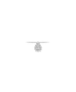 Collana Oro Bianco Diamanti Luce Collezione Vivace
